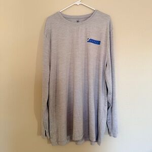 Hurley Light Gray Long Sleeve Tee XXL